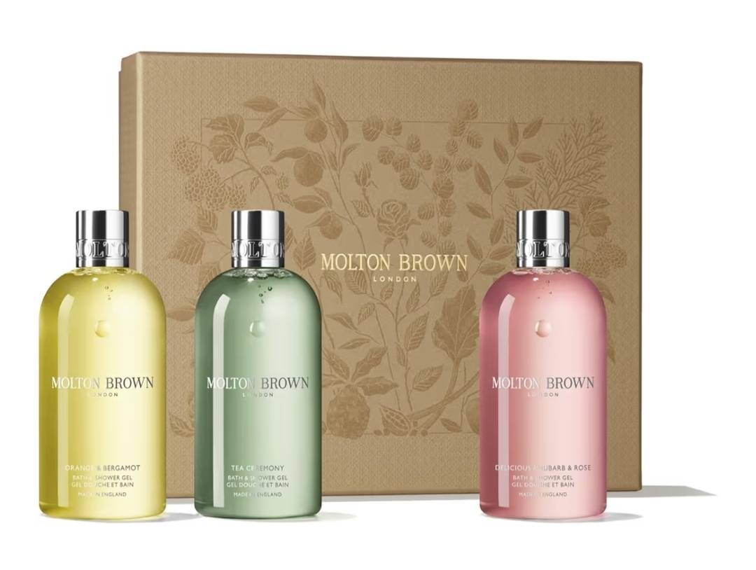 Molton Brown Floral & Green Bath & Shower Gel Gift Set